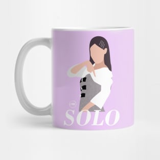 jennie solo silhouette design Mug